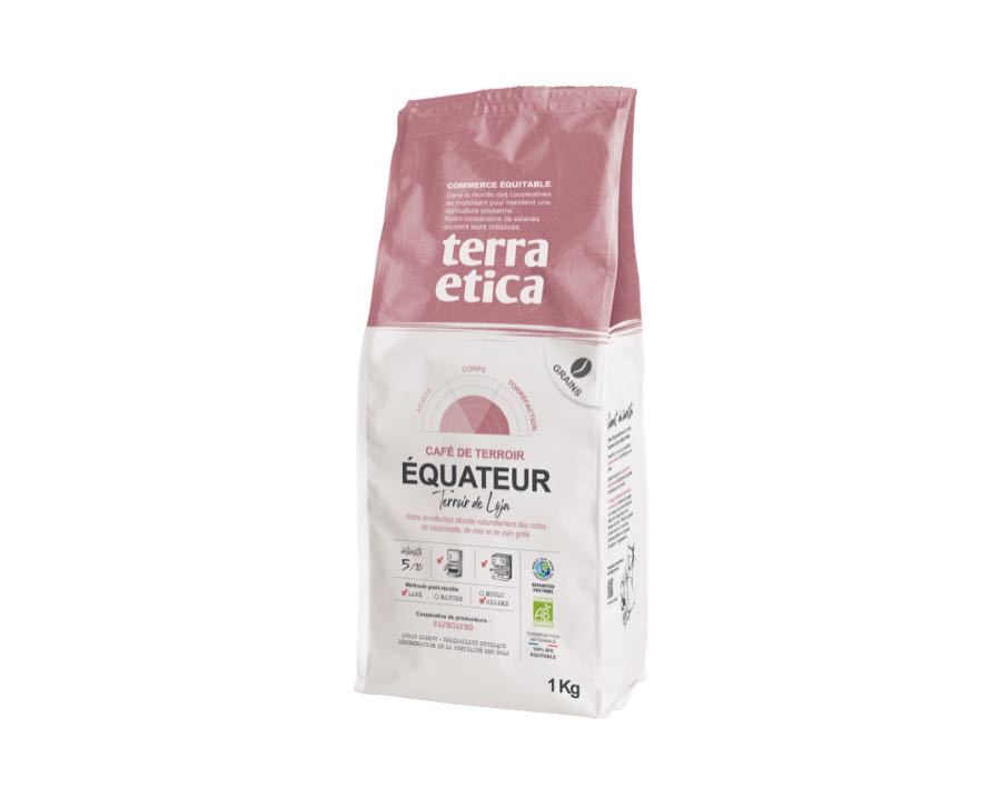 Café Michel / Terra Etica Arabica d'Équateur (grains, 1 kg)