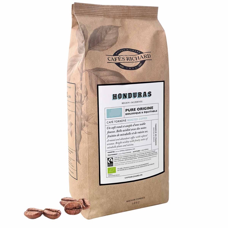 Comptoirs Richard Café bio et équitable (grains)