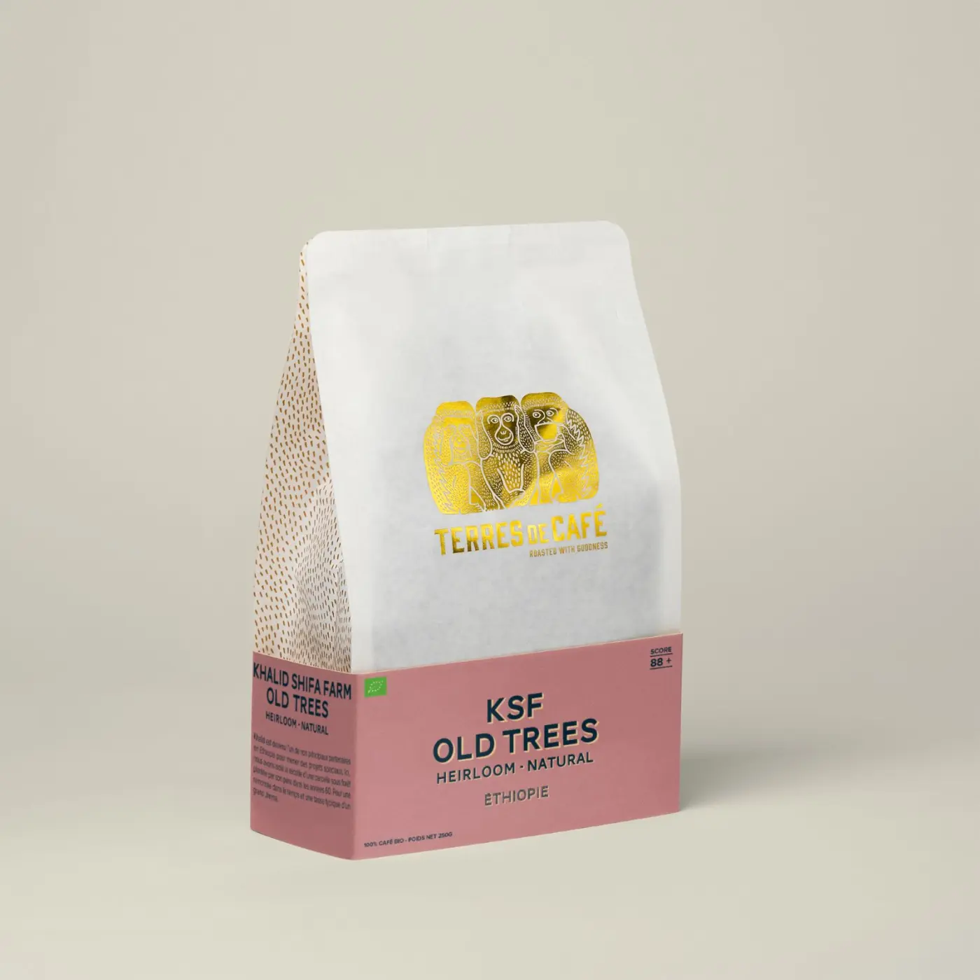 Terres de Café, café de spécialité bio (grains, 250 g)